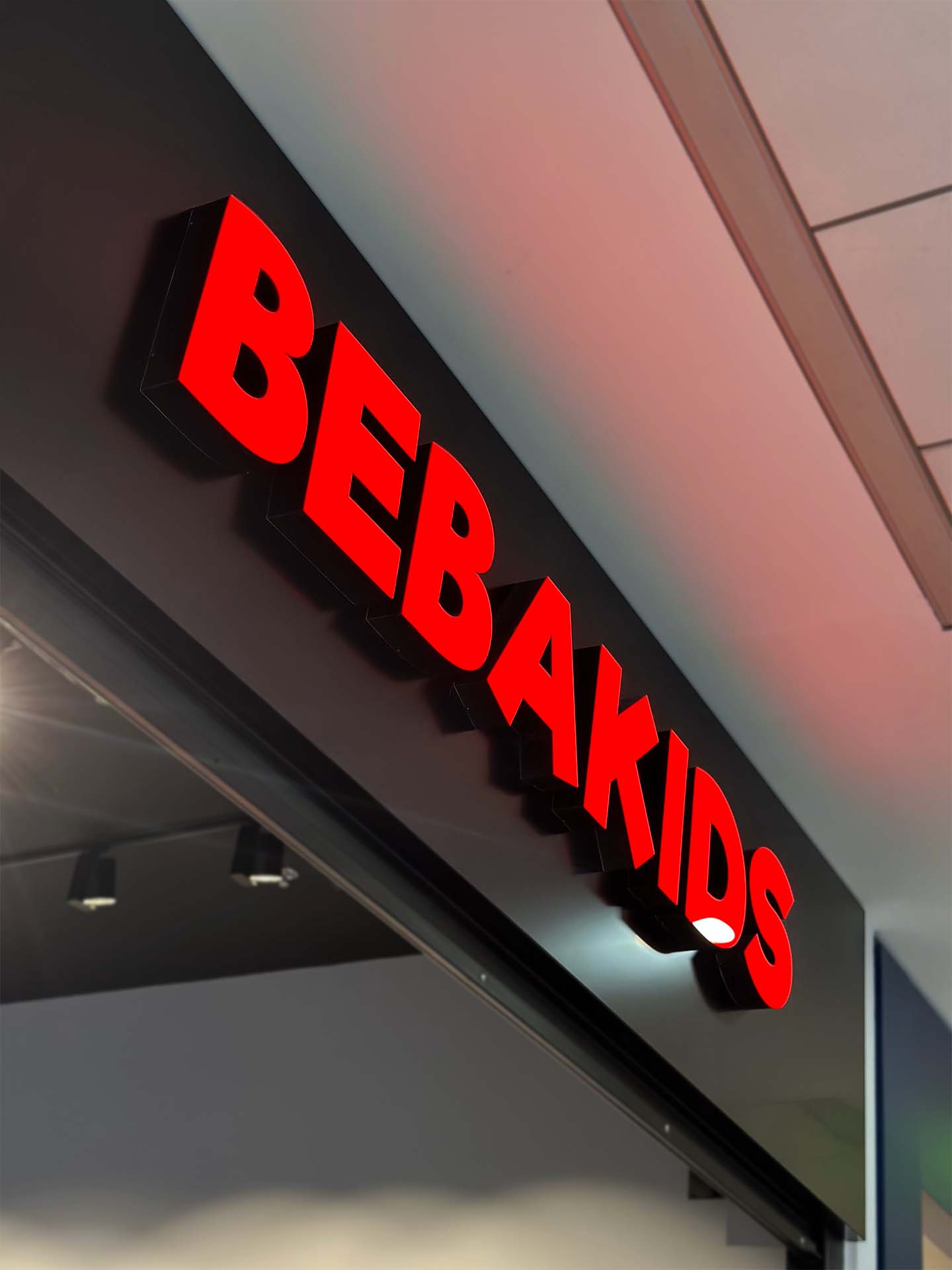 3D reklama Beba Kids Delta City Beograd 3D reklama Beba Kids Delta City Beograd