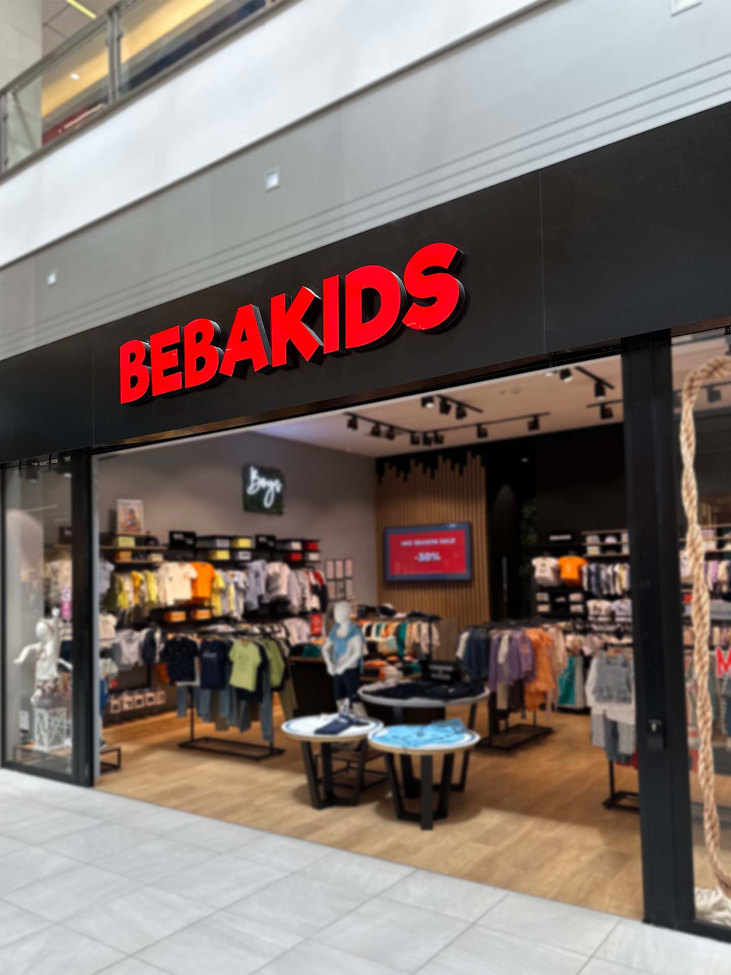 3D reklama Beba Kids Delta City Beograd 3D reklama Beba Kids Delta City Beograd