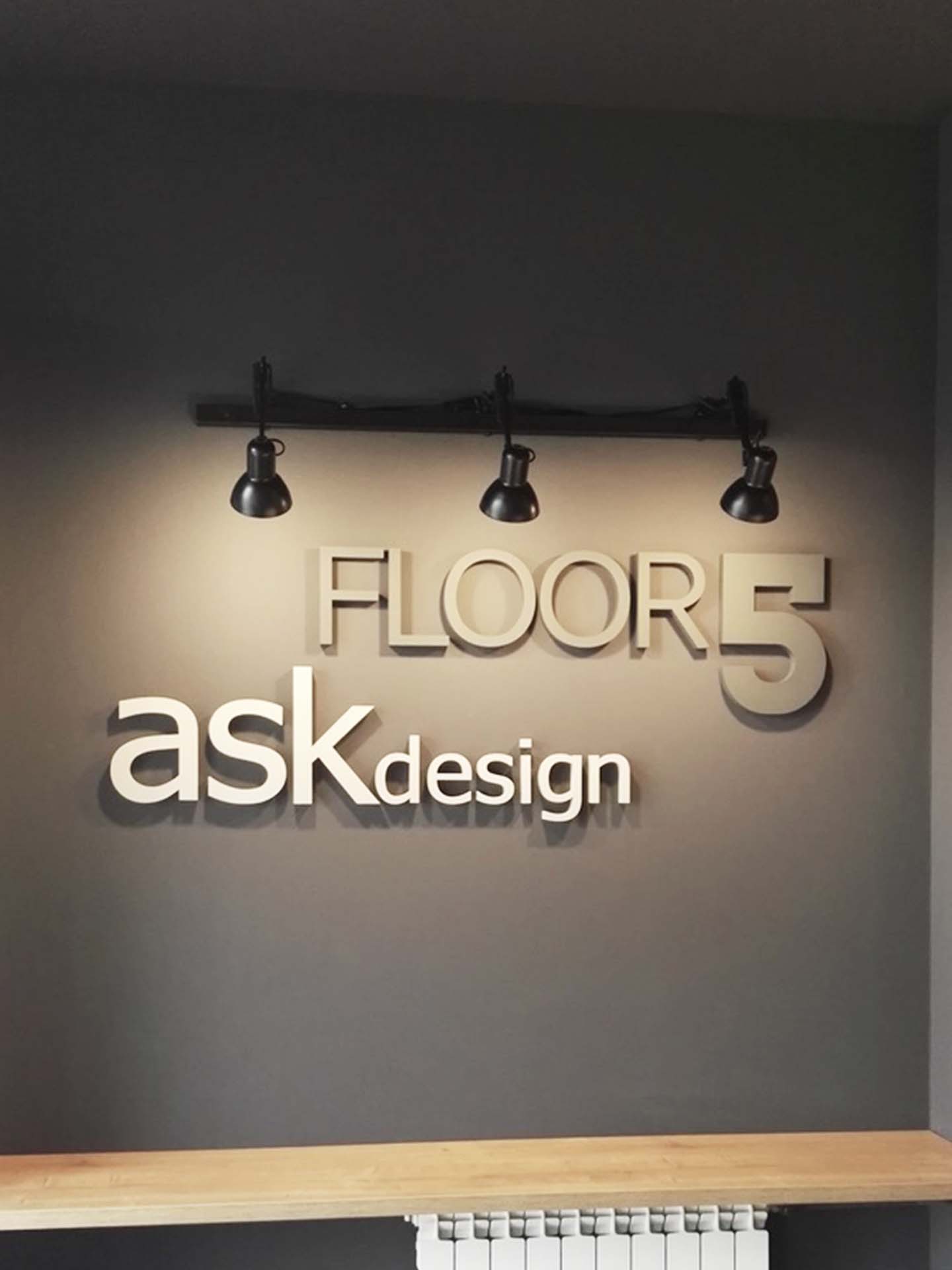3D reklama Floor 5 ask design 3D reklama Floor 5 ask design