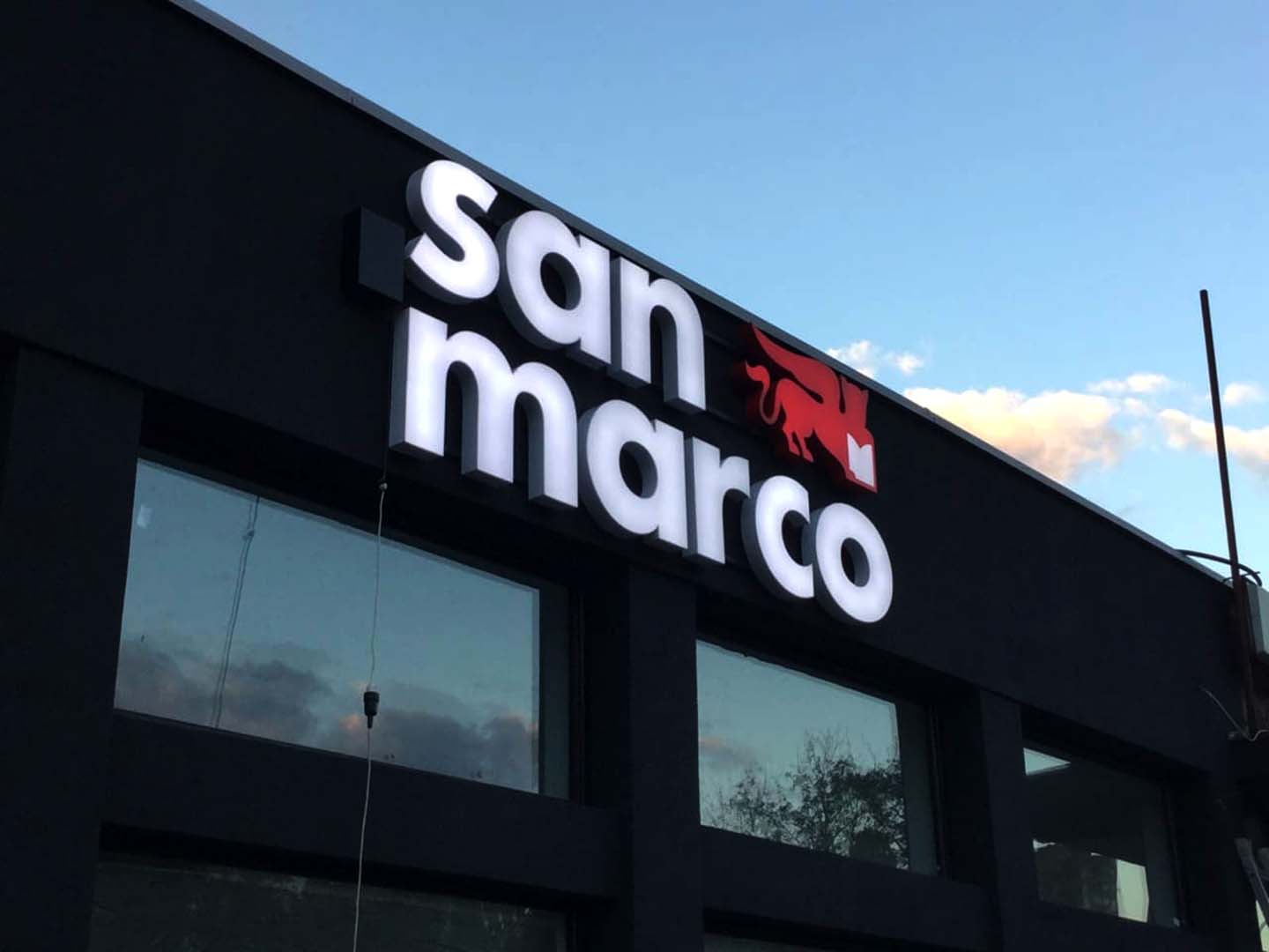 3D reklama San Marco 3D reklama San Marco